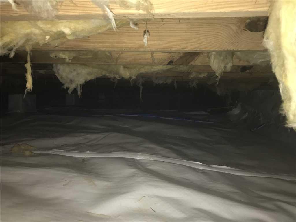 Dirty Crawlspace Encapsulation in Starkville, MS