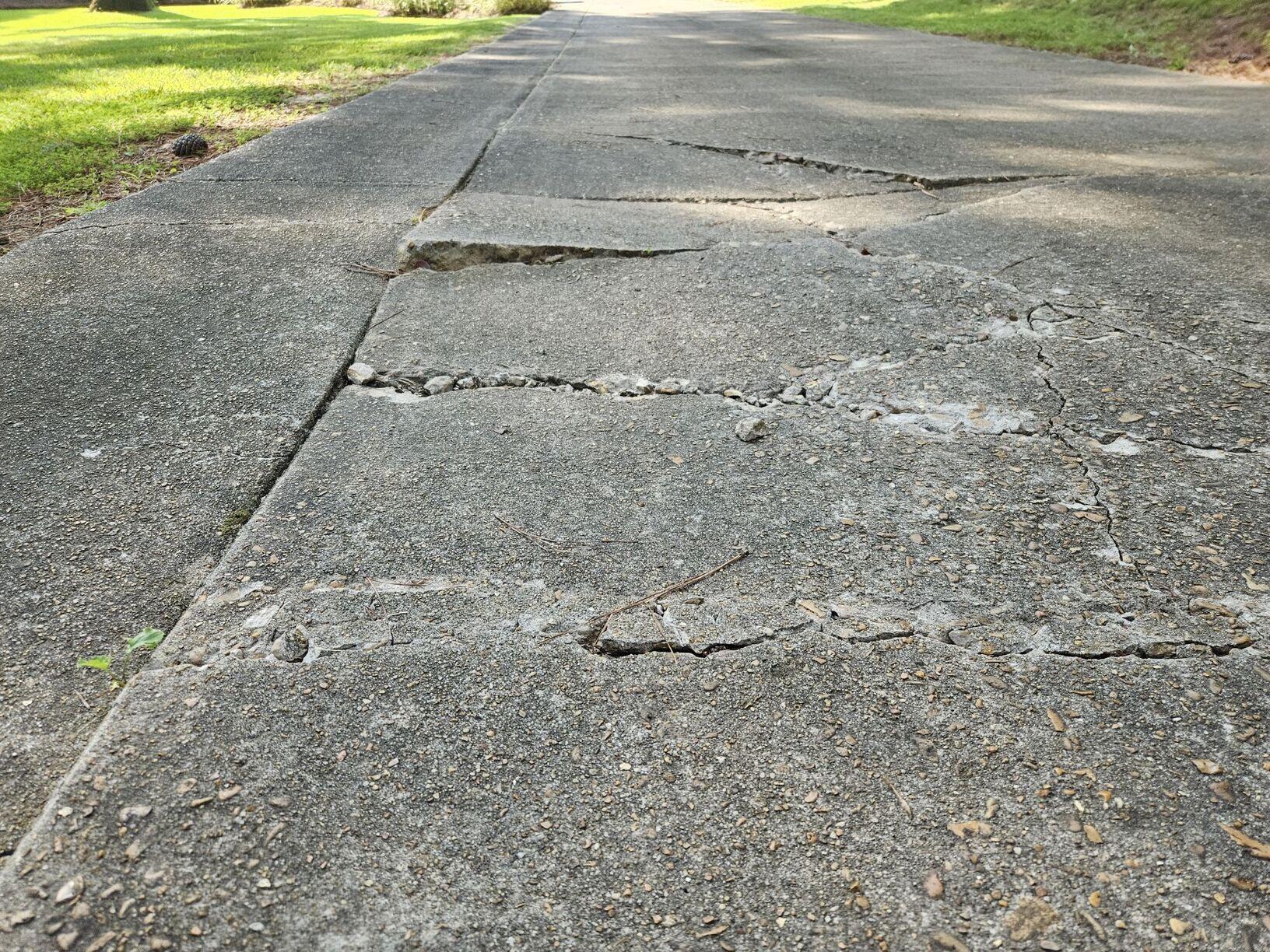 Concrete Driveway Rescue in Oxford, MS