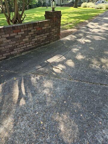 Concrete Driveway Rescue in Oxford, MS