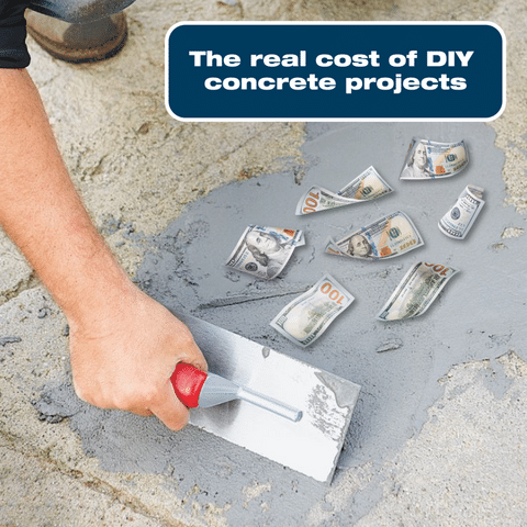 Heads up! DIY Concrete Repair Can Cost You More Than You Think!